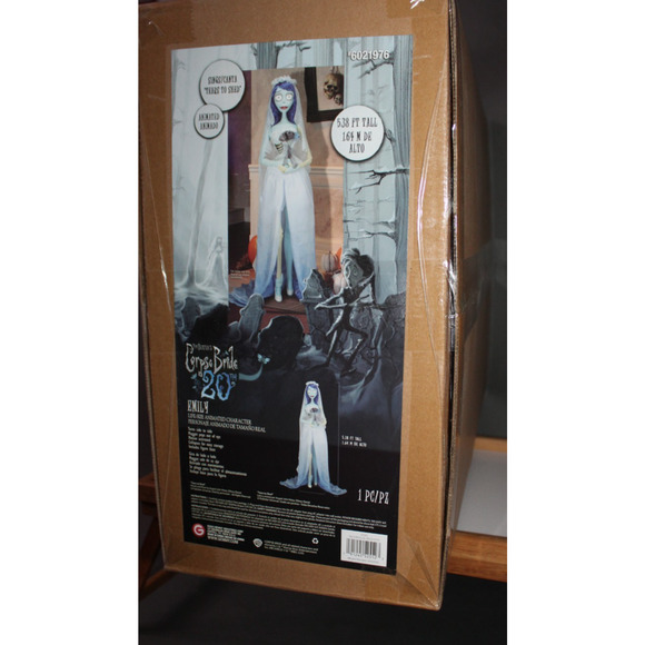 Disney Corpse Bride Emily 20th Anniversary Gemmy Halloween 2025 Animatronic 5Ft - Picture 5 of 16